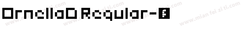 OrnellaD Regular字体转换
